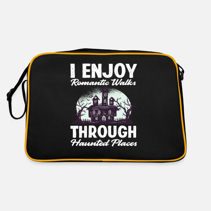 Lost Places Spuken Geisterjäger Retro Tasche