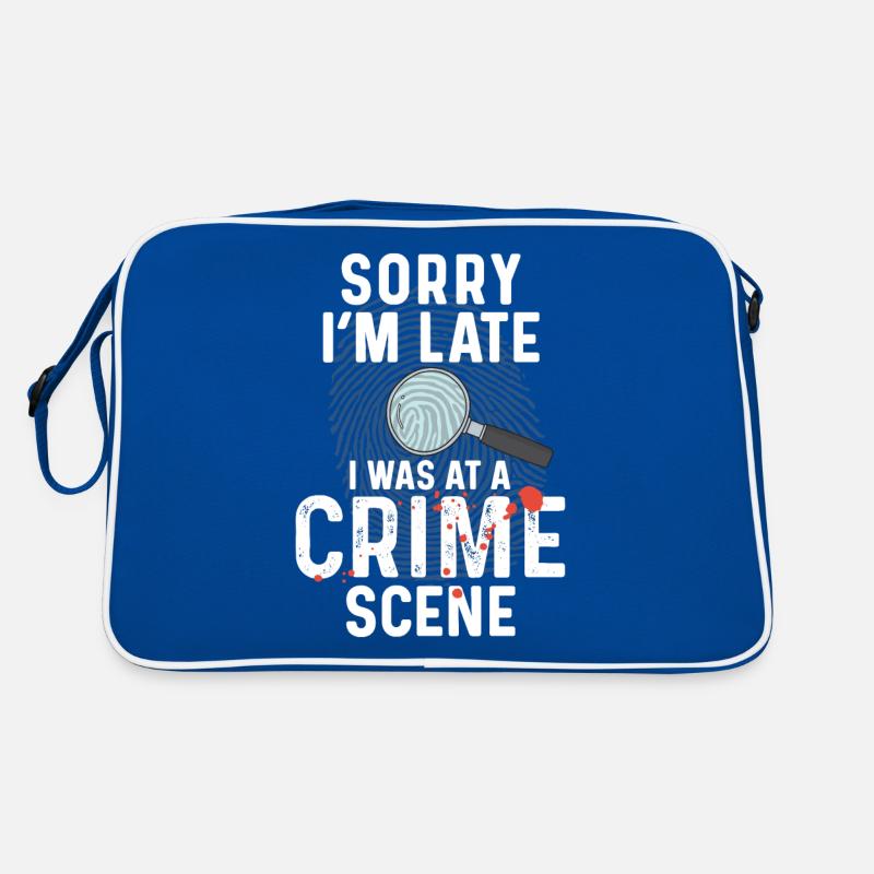 Sécurisation des traces - Kripo Polizei Kriminaltechnik Sac Retro