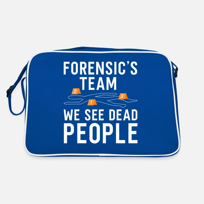 Sécurisation des traces - Kripo Polizei Kriminaltechnik Sac Retro