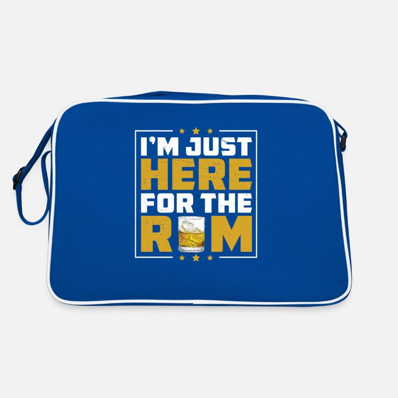 I'm Just Here For The Funny Rum Day Drinking For Retro Bag