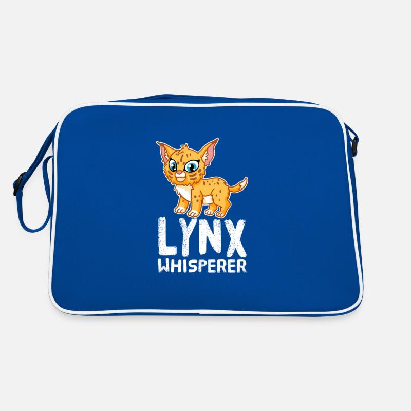 Funny Lynx Lover Lynx Whisperer Retro Bag
