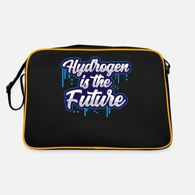 Hydrogen is the future Element hydrogen Retro Bag