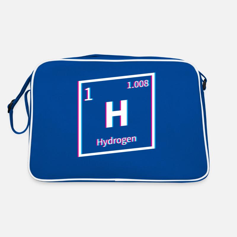 Hydrogen Energy Hydrogen Element Retro Bag