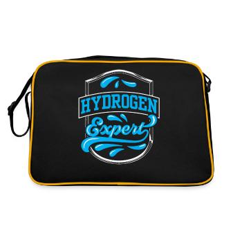 Hydrogen Expert Hydrogen Energy Element - Retro Bag - black/gold - Back
