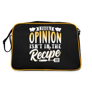 Your opinion is not included in the recipe Mama - Retro Bag - black/gold - Back