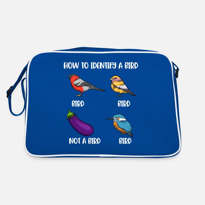 How To Identify A Bird Vogel Geschenk Retro Tasche