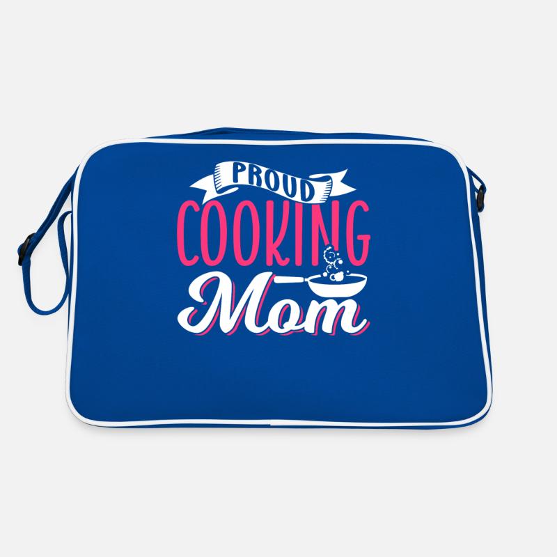 Stolze Kochende Mutter Köchin Mama Kochen Koch Retro Tasche