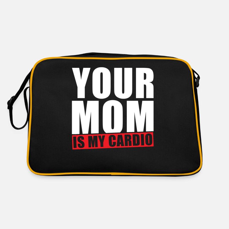 Your Mom is my Cardio Retro Tasche