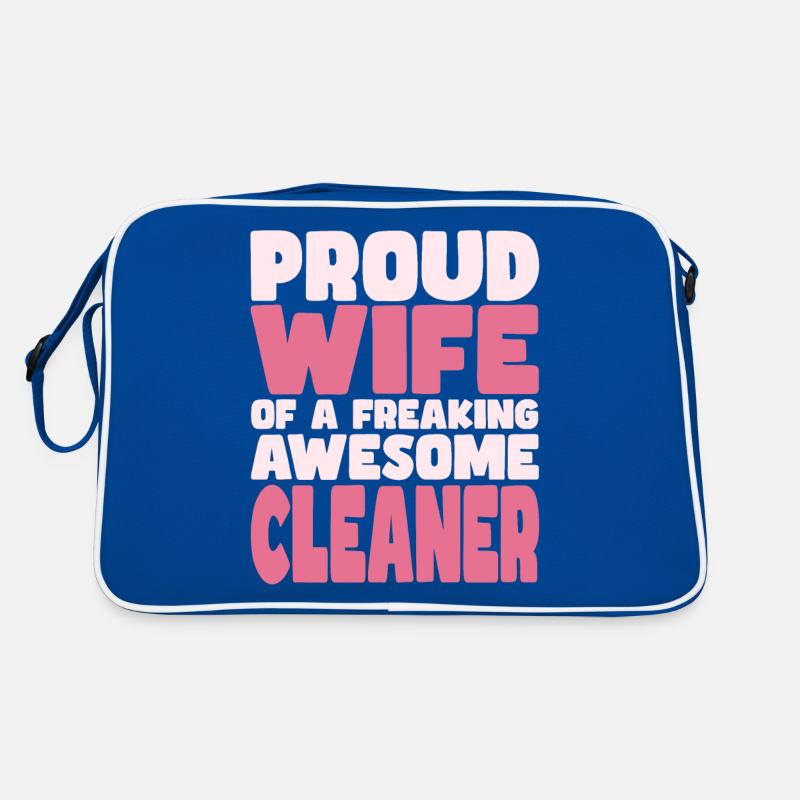 Fière épouse d’un sacré bon gars Sac Retro