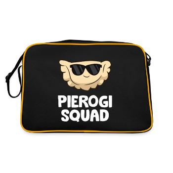 Pierogi Effectif Pologne Pierogi - Sac Retro - noir/or - Dos