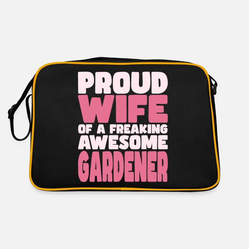 Fière épouse d’un sacré bon jardinier Sac Retro