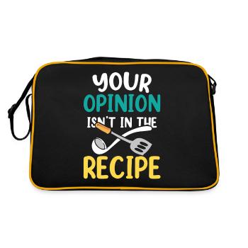 Your opinion is not included in the recipe Mama - Retro Bag - black/gold - Back