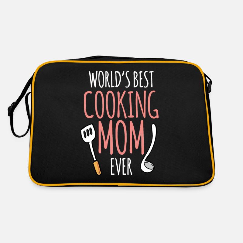 Beste Kochende Mutter Der Welt Koch Kochen Mama Retro Tasche