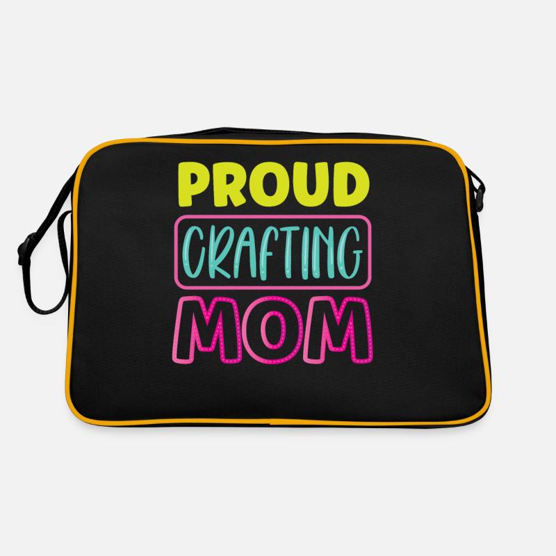 Stolze Basteln Mama Mutter Bastler Bastel Retro Tasche