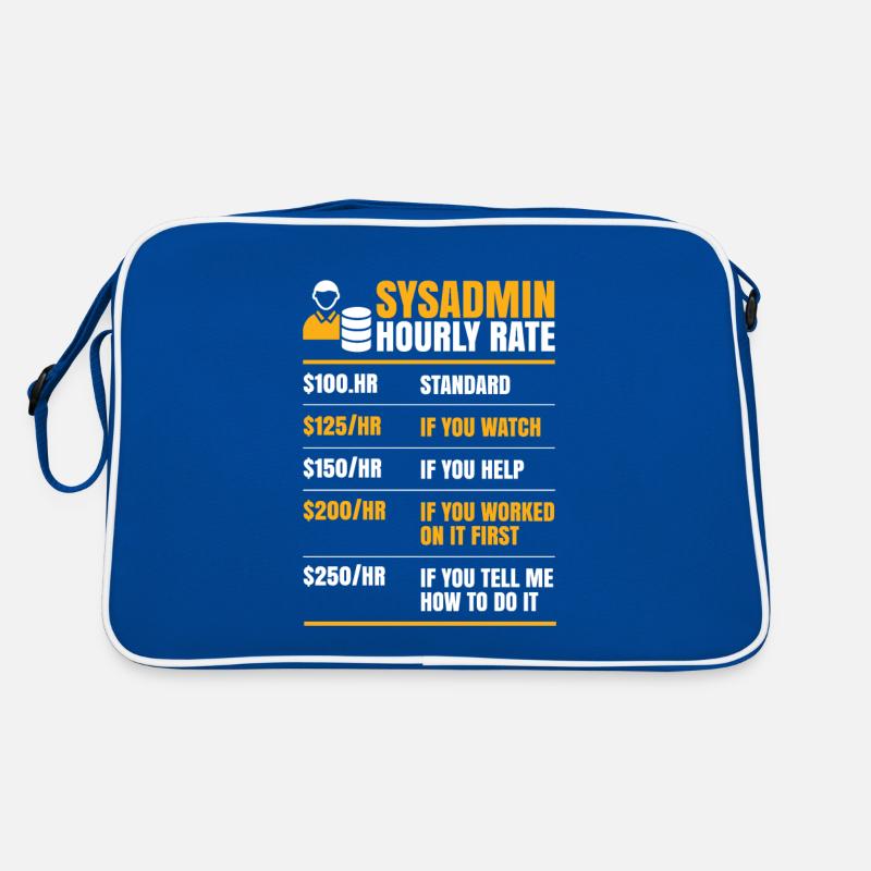 Sysadmin hourly rate for all Retro Bag