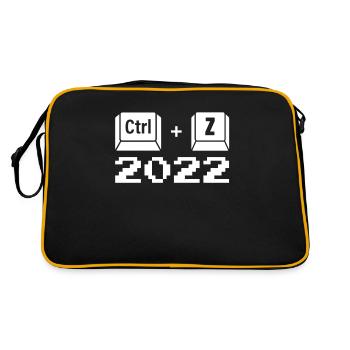 Ctrl + Z 2022 For Computer Fans - Retro Bag - black/gold - Back