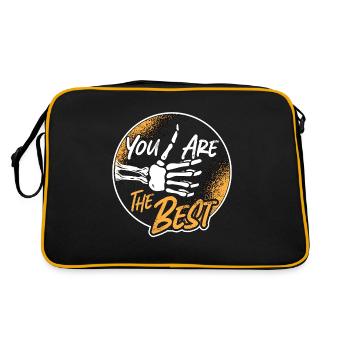 Radiologist Your Are The Best Radiology X-Ray Tech - Retro Bag - black/gold - Back