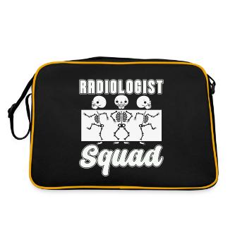 Radiologue Squad Radiologie Radiographie Rad Tech Radiographie - Sac Retro - noir/or - Dos
