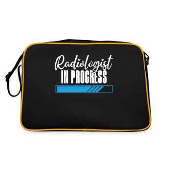 Radiologue en cours Radiologie Rad Rad Tech - Sac Retro - noir/or - Dos
