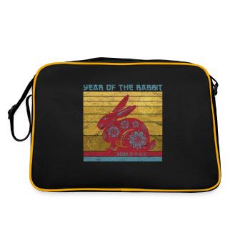 New Year's Eve Party Happy New Year 2023 - Retro Bag - black/gold - Back