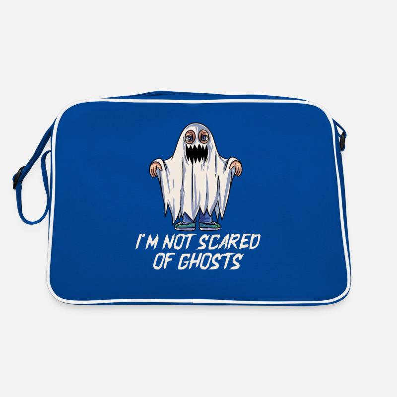 I'm not afraid of ghosts Retro Bag