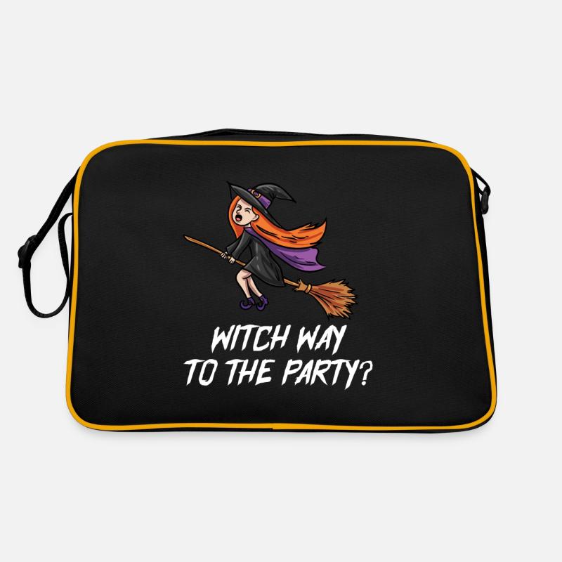 Hexen zur Party Retro Tasche