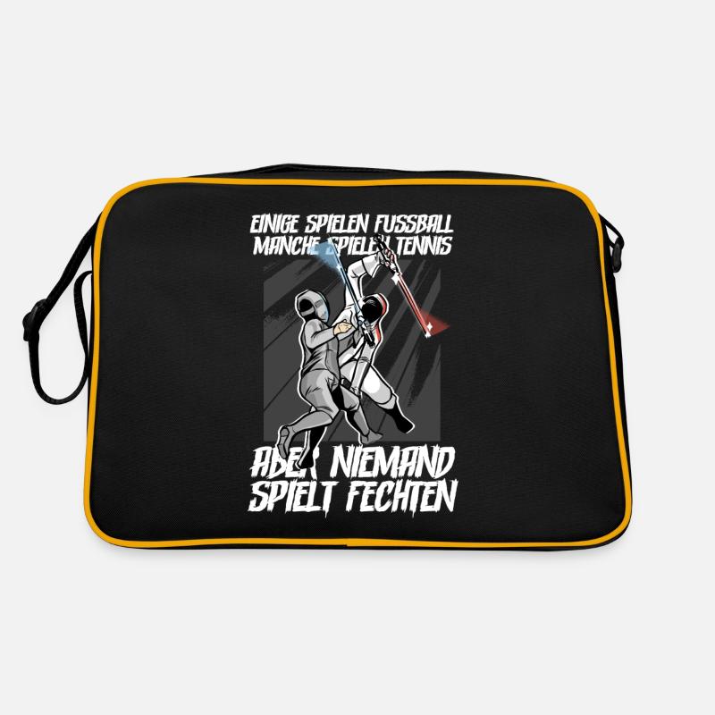 Fechten Retro Tasche