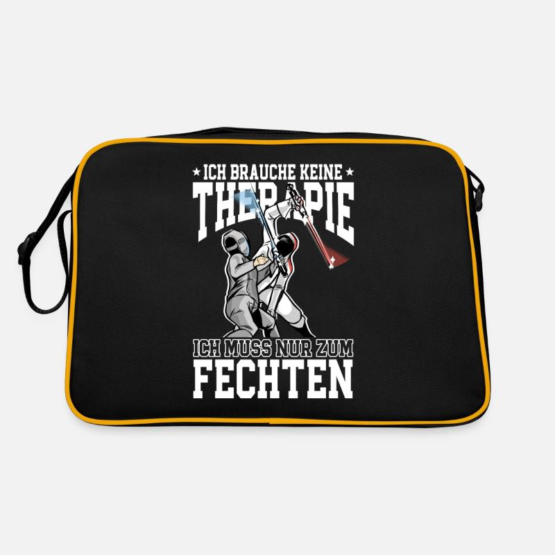 Fechten Retro Tasche
