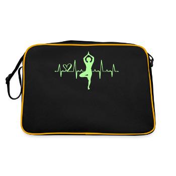 Yoga - Sac Retro - noir/or - Dos