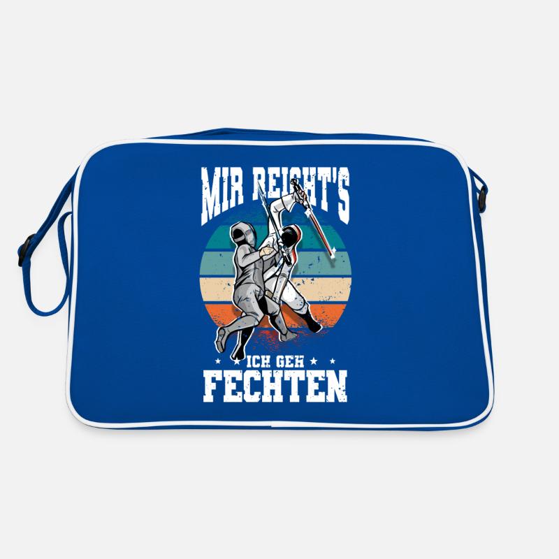 Fechten Retro Tasche