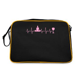 Yoga - Sac Retro - noir/or - Dos