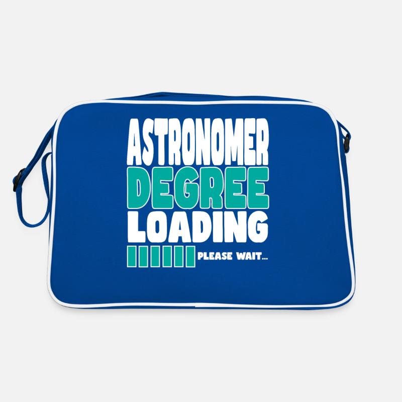 Astronom lädt Ausbildung Retro Tasche