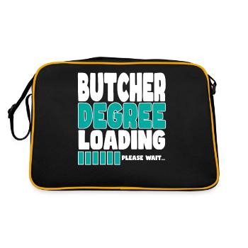 Metzger invites training - Retro Bag - black/gold - Back