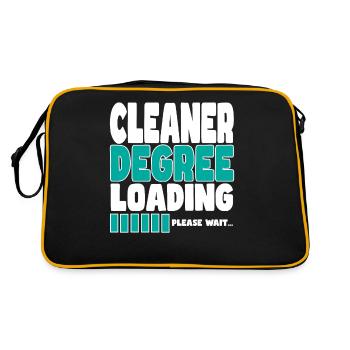 Formation sur les charges plus propres - Sac Retro - noir/or - Dos