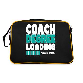 Trainer invites training - Retro Bag - black/gold - Back