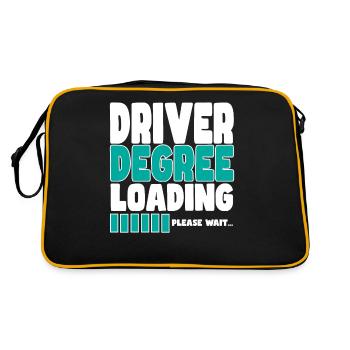 Driver invites training - Retro Bag - black/gold - Back