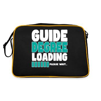 Tour guide invites training - Retro Bag - black/gold - Back