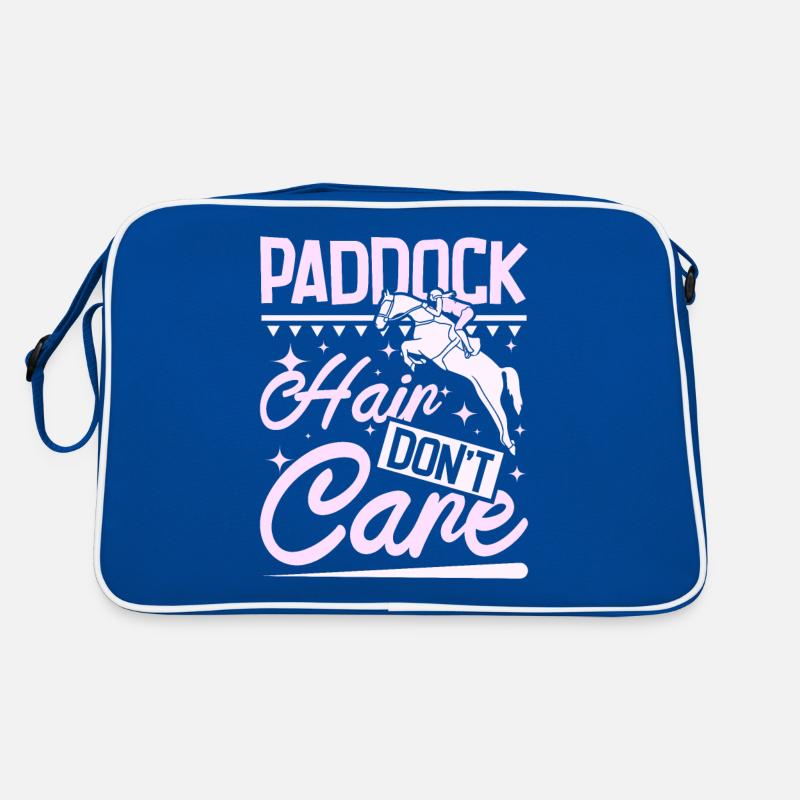 Les cheveux de paddock s’en fichent Sac Retro