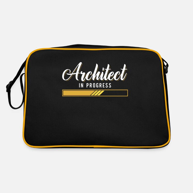 Architect In Progress Architects Job Architecture Retro Bag
