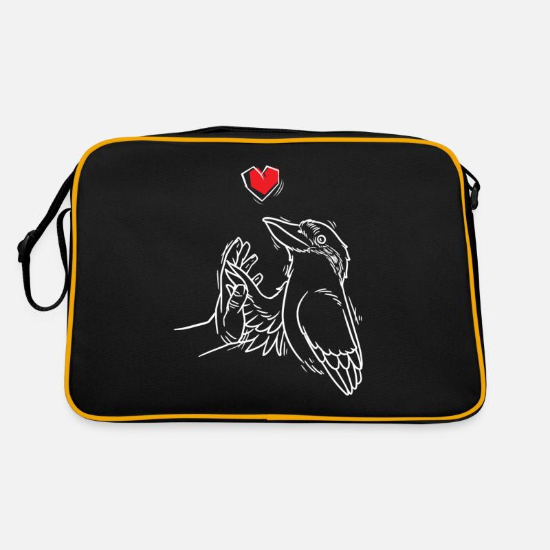 Rire Hans Vogel Jägerliest à la main Sac Retro