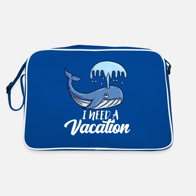 Blauwal Retro Tasche