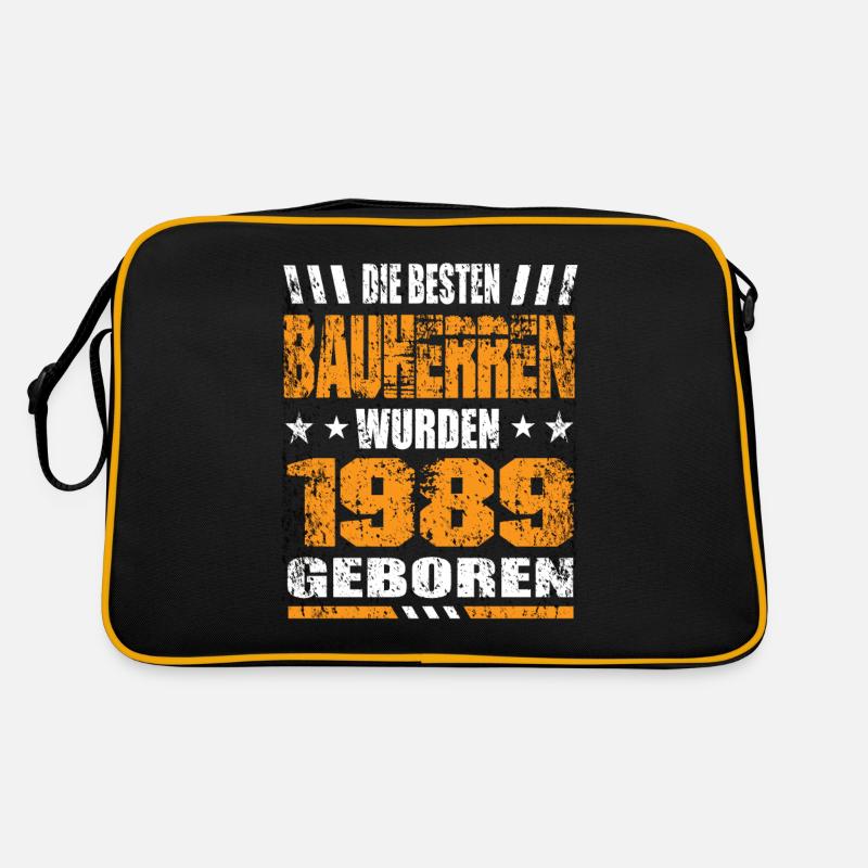 Bauherr Geburtstag Die Besten Bauherren wurden Retro Tasche