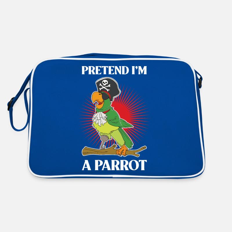 Pretend Im A Parrot Parrot Parrot Cadeau Sac Retro