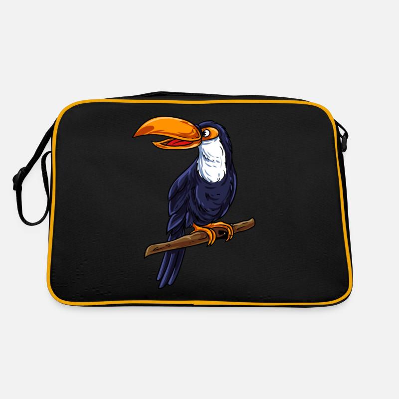 Oiseau toucan Sac Retro