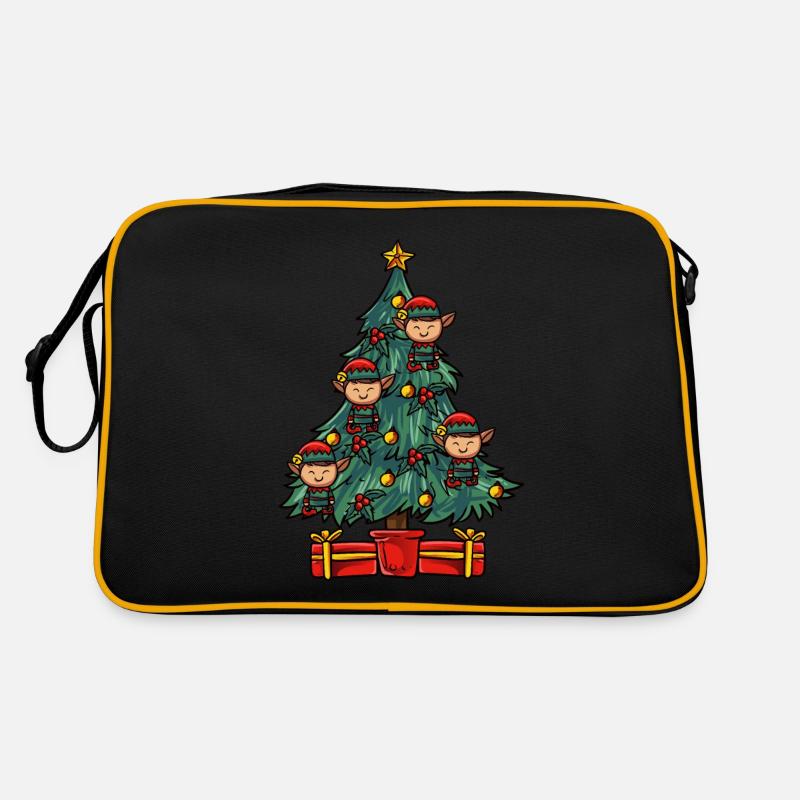 Christmas Tree Christmas Tree Retro Bag