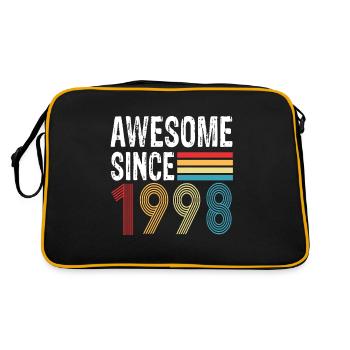 Génial depuis 1998 Anniversaire 1998 Millésime 1998 - Sac Retro - noir/or - Dos