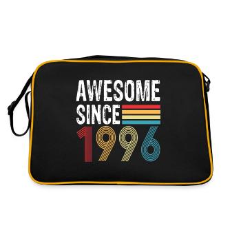 Génial depuis 1996 Anniversaire 1996 Millésime 1996 - Sac Retro - noir/or - Dos