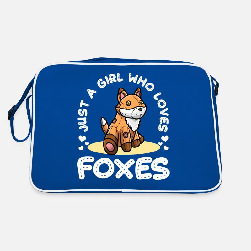 Füchse Fuchs Mädchen Retro Tasche