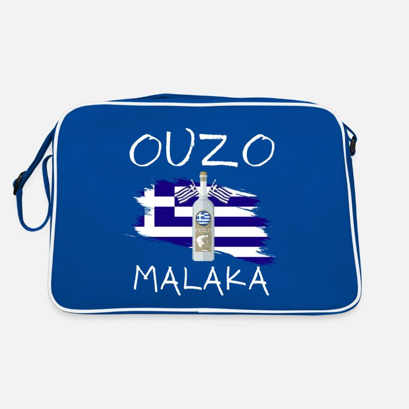 Ouzo Malaka Retro Tasche