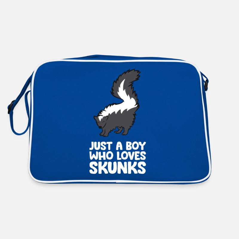 Juste un garçon qui aime les mouffettes Sac Retro